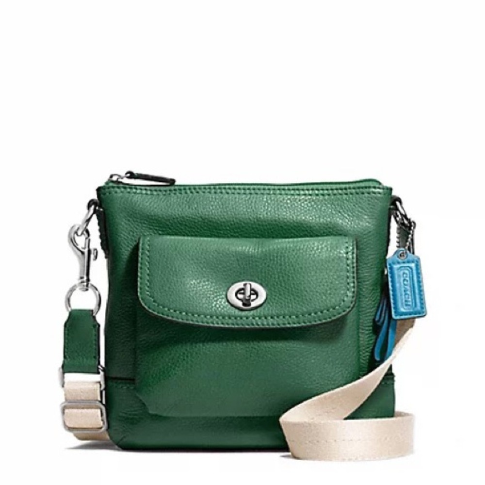 Coach Park Leather Crossbody EUC
